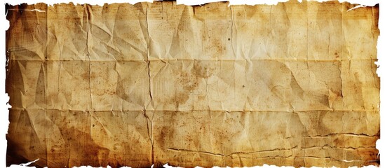 Aufkleber - Vintage paper with a weathered look and a blank area for adding text or images such as a copy space image