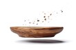 © Vii - A wooden bowl filled with abundant coffee beans