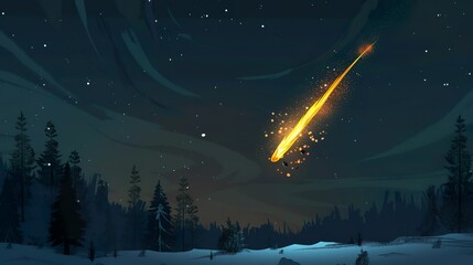 comet_an_asteroid_a_meteorite_falls