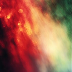 Abstract green yellow and red color glitter sparkle background. Space for your text, Bright color