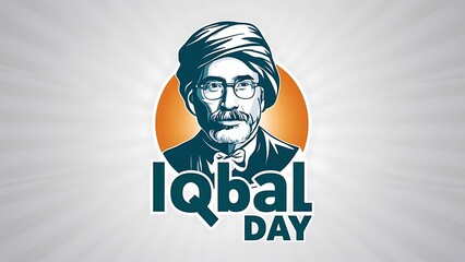 Wall Mural -  Iqbal Day, Poster, Banner, Social Media Poster
