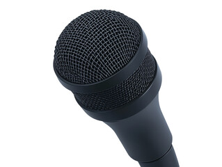 a close up of a microphone