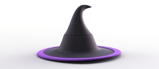 Witch's Hat with Purple Trim