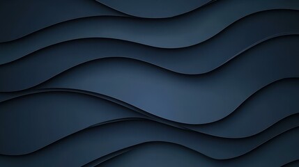 Wall Mural - Transform your designs with this striking dark blue background, perfect for sleek flat illustrations and texturing.