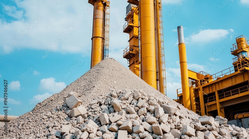 Recycle Library Project Recycling plant turning old concrete into reusable cement, Cement ...