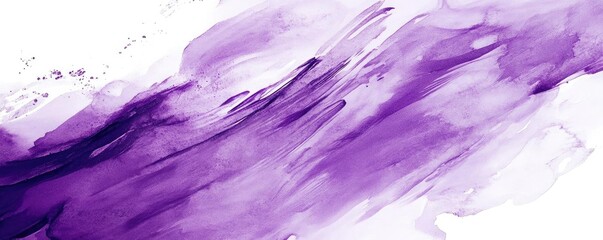 Wall Mural - A beautiful abstract watercolor pattern in rich purple hues, perfect for backgrounds and creative projects.