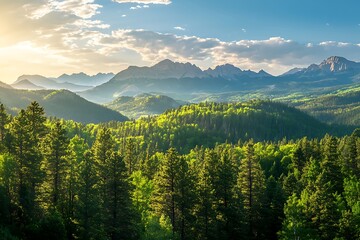 Wall Mural - The Mountains of British Columbia Canada