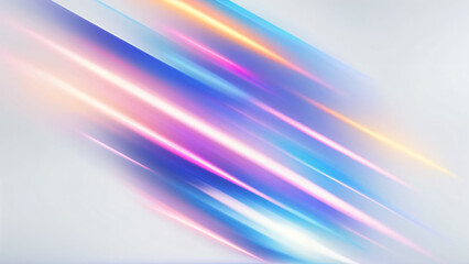 Wall Mural - abstract rainbow lines background