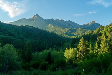 Wall Mural - The Mountains of British Columbia Canada