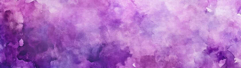 Wall Mural - A beautiful purple watercolor background, perfect for artistic projects, invitations, or digital designs.