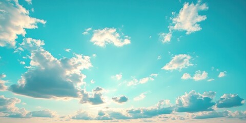 Wall Mural - Blue sky cloud gradient light white background. Beauty dummer clear cloudy in sunshine calm bright winter air bacground. environment day horizon skyline view spring