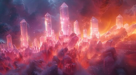 Aufkleber - Crystal City in the Sky.