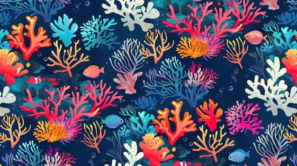 underwater coral wallpaper