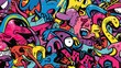 © pixelwallpaper - Graffiti art pattern wallpaper