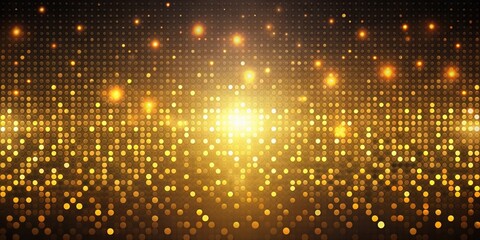 Abstract background with glowing golden dots, golden, dots, abstract, background, texture, shiny, luxury, festive, elegant