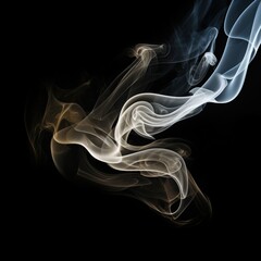 Wall Mural - Abstract smoke swirls