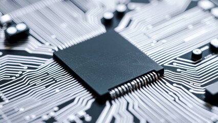 Poster - Microchip on a Circuit Board