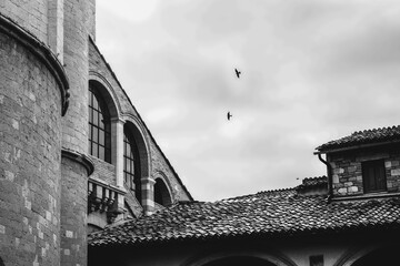 old stone building