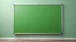© lapeepon - Green blank whiteboard with rendering , whiteboard, green, blank,rendering,office, presentation, empty, modern, design
