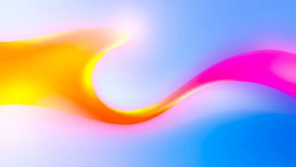 Poster - Abstract Gradient Background with Vivid Colors