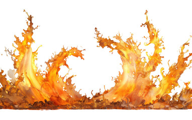 An artistic depiction of a fire background png vector.