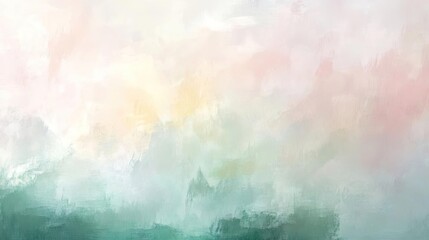 A serene abstract background blending soft pastel colors, ideal for calming designs and artistic projects.