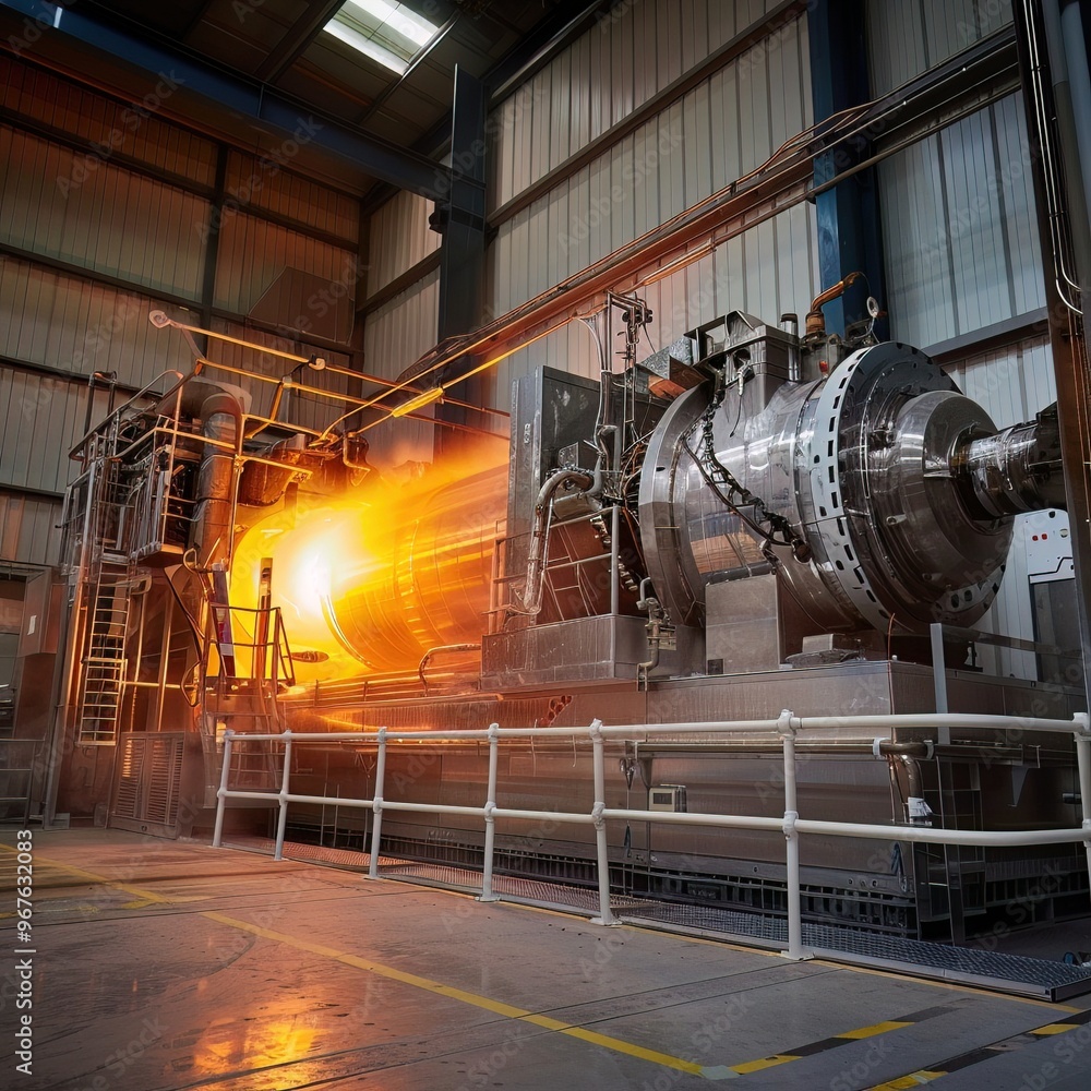 Plasma arc gasification converting waste into electricity, offering a ...