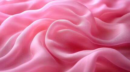 Wall Mural - Abstract Pink Silk Fabric Background