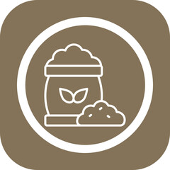 Sticker - Compost Vector Icon Design