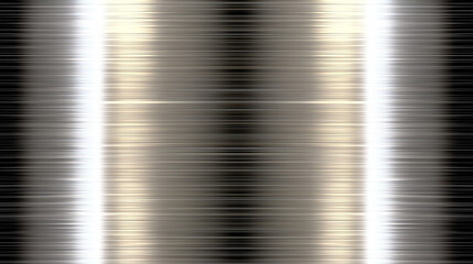 Wall Mural - silver surface with a smooth, reflective texture, ideal for backgrounds needing a modern, minimalist
