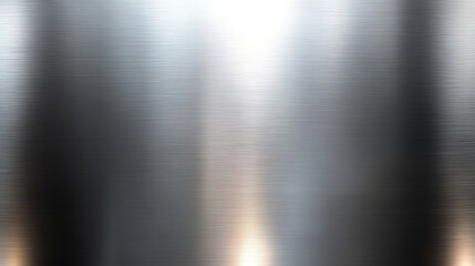 Wall Mural - silver surface with a smooth, reflective texture, ideal for backgrounds needing a modern, minimalist