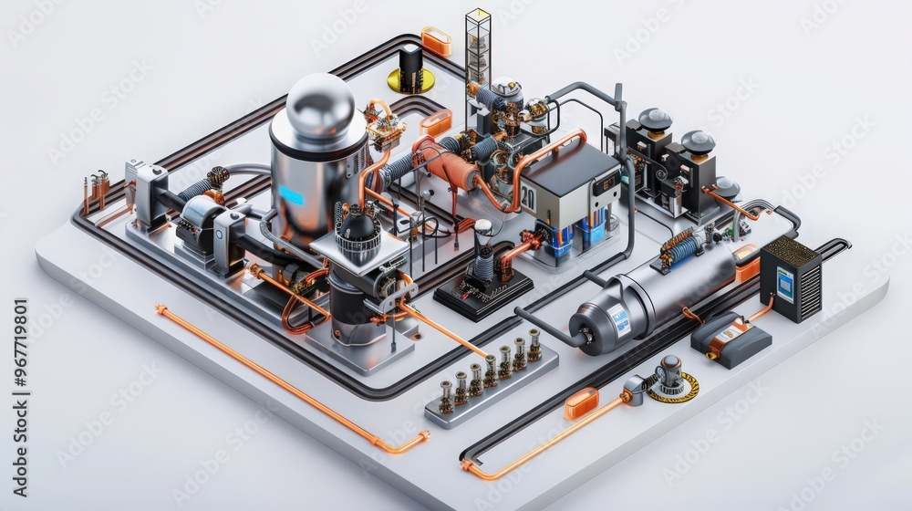 Cross section Of A Robot s Power Supply System Depicting How It 
