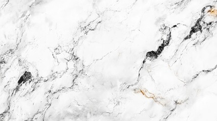 Canvas Print - White marble texture with black veins. This marble texture is perfect for backgrounds, website design, or other graphic design projects.