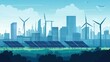 © vanzerim - Sustainable Cityscape: A Vision for a Greener Future