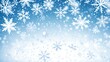 © yusmahendra0408 - Winter Wonderland: A Beautiful Snowy Background with Falling Snowflakes