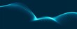 © Viktor - Abstract digital particle wave. Technology background. Futuristic dot wave. Network connection structure. Presentation design background. Technology or science banner. 3d rendering.