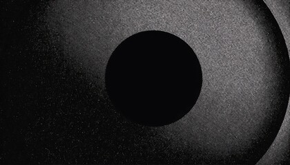 Wall Mural - white gray grainy noisy background, noise texture abstract glowing ring banner poster