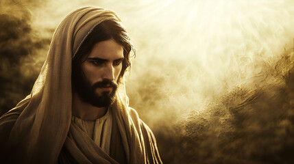 Canvas Print - Image of Jesus Christ