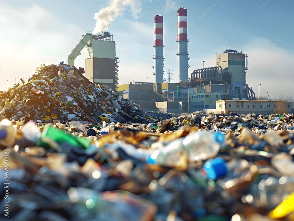 Innovative Waste to Energy Plant Converting Trash into Renewable Power ...