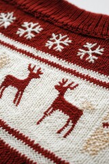 Sticker - Reindeer Knitted Sweater