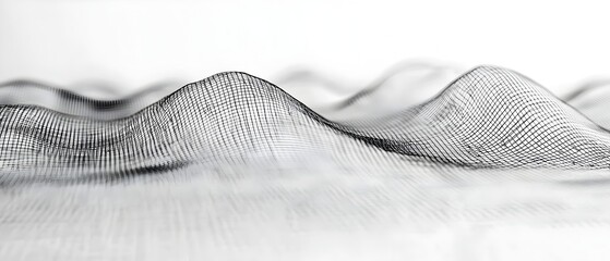 Futuristic 3D wireframe structure of a digital website layout concept representing the architecture and design of a modern innovative web development solution  This abstract