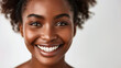 © Paula - Portrait of young African American woman with natural hair smiling