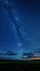 Wall Mural - moving starry sky