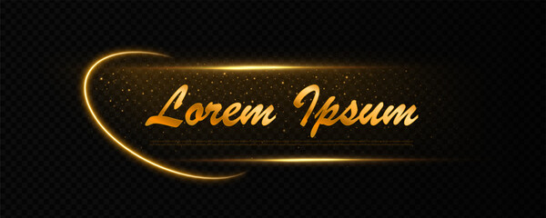 Wall Mural - modern shining banners with sparkling stars and particles. elegant luxury design frames. sale banner