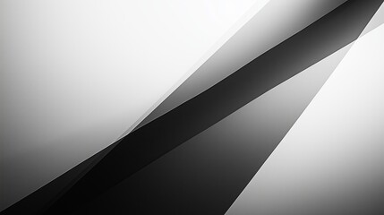 Abstract background featuring geometric shapes with gradients in black and white, ideal for technology-themed presentations