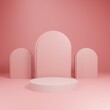 © João AD Design - 3d, background, pink, scenario, product, art, render