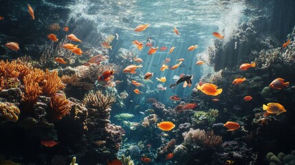 Poster - Coral Reef Underwater Paradise