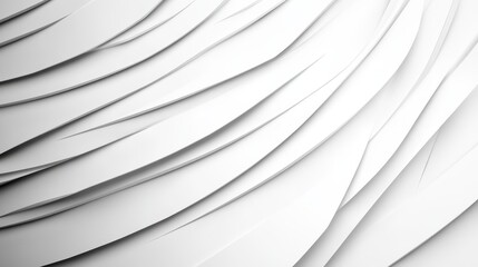 Wall Mural - a minimalist abstract background featuring a subtle gradient of white shades, with soft, blurred str