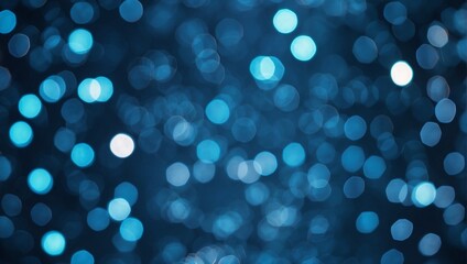 blue bokeh background