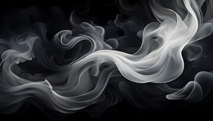 Wall Mural - abstract smoke background